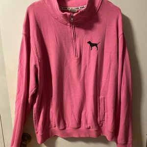 PINK quarter zip